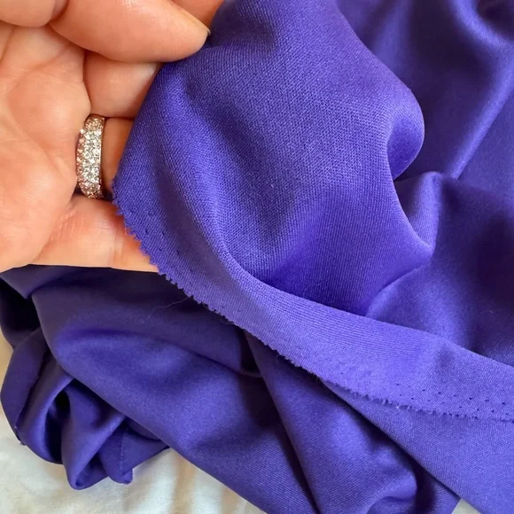 Fabric - Purple - 58" Spandex Stretch Fabric - Picture 6 of 7